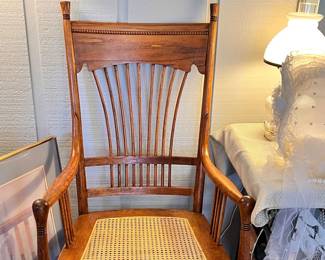 Beautiful Vintage chair w/cane seat