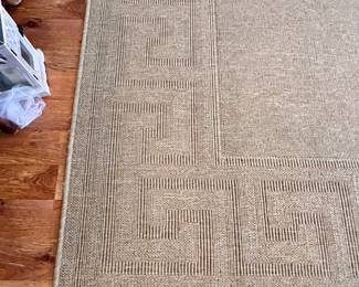 1 of 2 Like New matching indoor/outdoor carpets