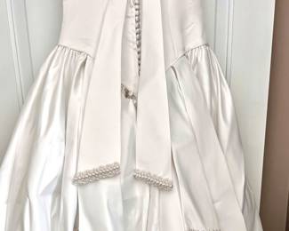 Wedding dress - back view