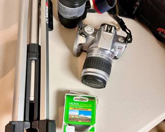 Canon EOS Rebel 300V camera w/case, lens and accessories