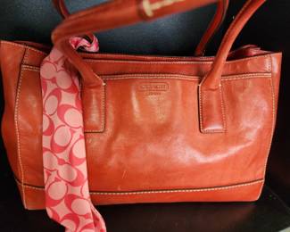 Vintage Coach handbag 