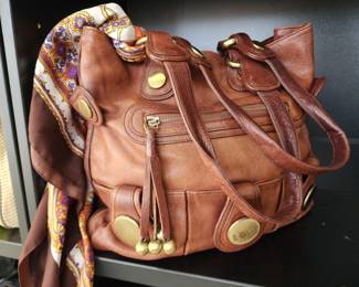 Genuine leather handbag