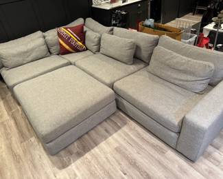 Sectional Sofa - Grey 