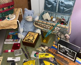 Art + sewing supplies