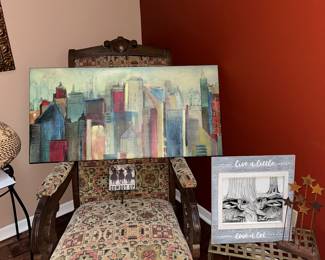 Art + civil war era rocking chair