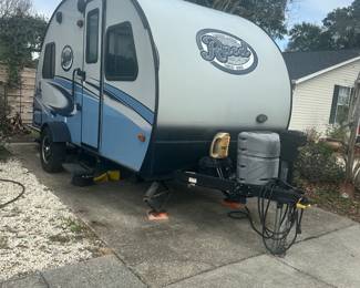 #72 - $11,500 - Rpod 171 Forest River Camper 2016 - the lightest & easy to hitch camper on the market only 2,500 pounds ! The camper also comes with everything all connections, the extra tent, the grill and all the chairs. The AC is 4-5 years only.