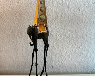 #24 - $40 - Salvador Dali Elephant from Museum Shop 10"H