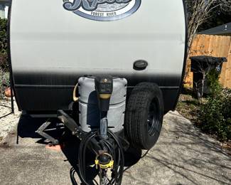 #72 - $11,500 - Rpod 171 Forest River Camper 2016 - the lightest & easy to hitch camper on the market only 2,500 pounds ! The camper also comes with everything all connections, the extra tent, the grill and all the chairs. The AC is 4-5 years only.