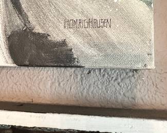 #23 - $150 - Bridges Darlene Homrigmausen 24"sq