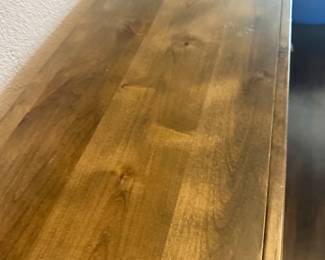 #6 - $495 - Wood Entertainment Console 76"Lx17"Dx35"H