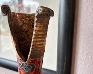 #29 - $120 - Pair Artisan Oakland Candle Sticks 2"H