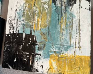 #18 - $60 - Untitled Darlene Homrigmausen 12"sq