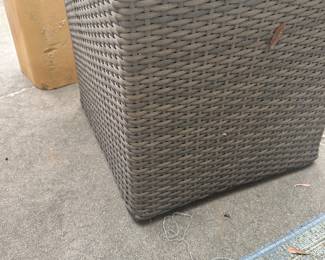 #55 - $40 - All Weather Side Tables 19"Hx25"R - 2 available