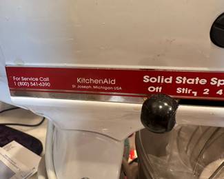 #74 - $80 - Kitchen aid K5SS/KSM5 Mixer