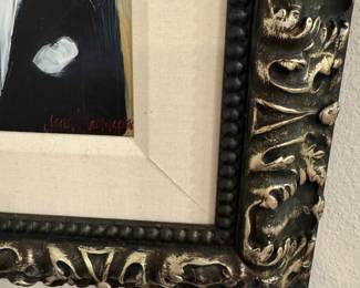 #6B $190	Jann Harrison "You look better 
	than a martini" 6x8 + frame