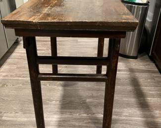 #6	$240 Chinese table 40Wx20dx33h