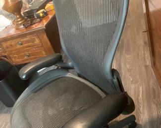 #28 $200 Herman Miller Aeron desk chair 
