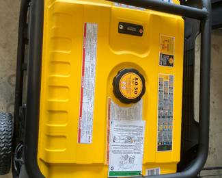 #61 $700	Firman generator 8.gal./30L   model 439cc OHV	
