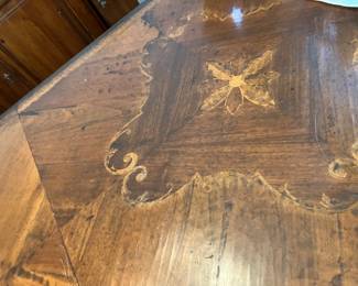 #9	$150 Solid Wood Pub Table 42Wx24Dx29h
	British twisted legs built in leaves 9"each
