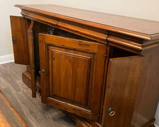 #2 $1,600 Solid  Wood Sideboard from Marchetti 74wx21dx43h 