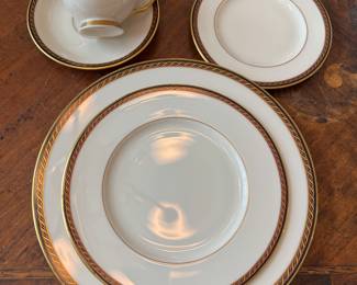# 71 $375 Lenox Monroe set 
		62 pieces 