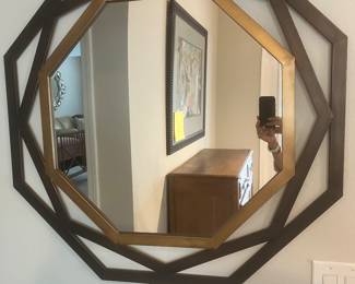 #18 $60 Octagonal Mirror 32wx31h
