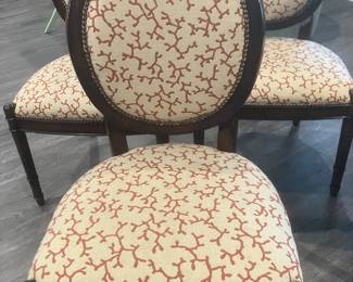 #16 $800 Solid Wood Dining Table w/extentions 88wx39dx29h   4 chairs 22wx21dx38h	
	French Provencal style 