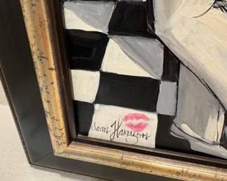 #5B $400 - Jann Harrison (Listed living artist from Nashville TN) "Made to Order" 12x24 