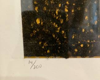 #13 $150 	Art Habor Hop 1  14/200 signed L Kesler 36wx44h	