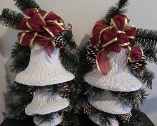 Pair of Decorative Wall Hanging Bells