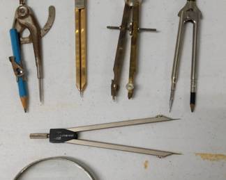 Antique Drawing Tool Collection