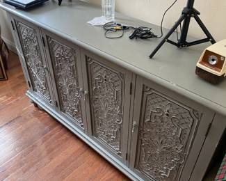 Buffet table