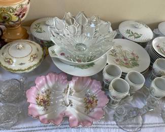 Kitchenware, glassware, china