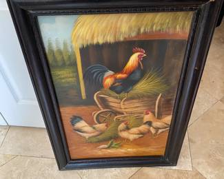 Rooster Painting