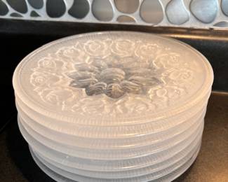 Vintage set of plates 