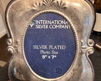 Silver plated frame 