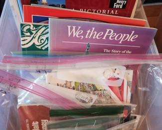 Ephemera - Walt Disney, Church Street Station, historical