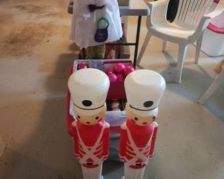 Toy soldier blow molds