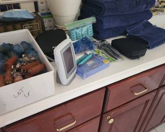 Vintage curlers, vintage facial, Bath essentials