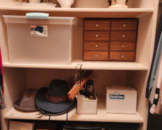 Wigs, closet essentials, shoes