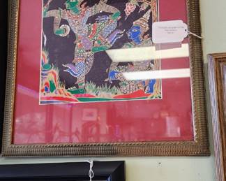 Thailand Silkscreen on Silk