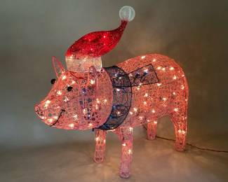 Christmas pig