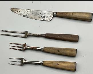 Frederick Ward and Co, Sheffield antique cutlery