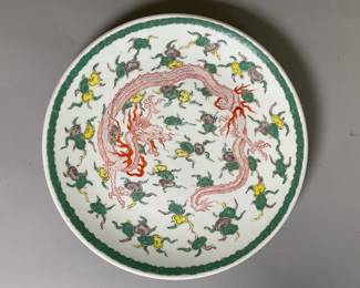 Chinese Dragon Plate
