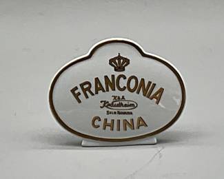 Franconia China Display