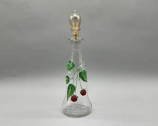 Blown glass decanter