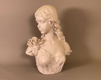 Female Plaster Bust