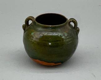 Miniature redware pottery