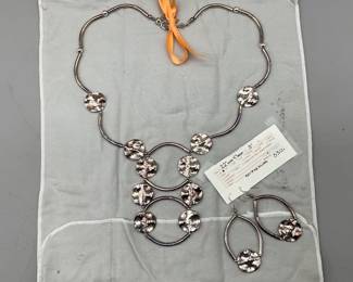 One of a kind Handcrafted Parure