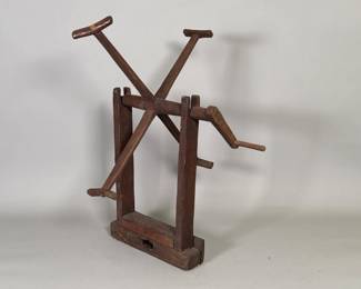 Antique yarn winder